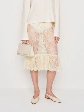 Reformation Delcy low waist skirt